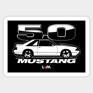 Foxbody 5.0 Ford Mustang Side LX HATCH Sticker